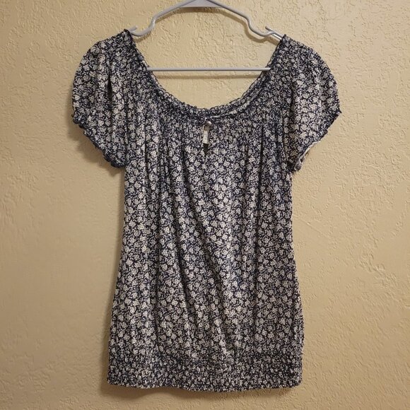 Lucky Brand Tops - Lucky Brand Floral Off Shoulder Top